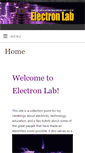 Mobile Screenshot of electronlab.org